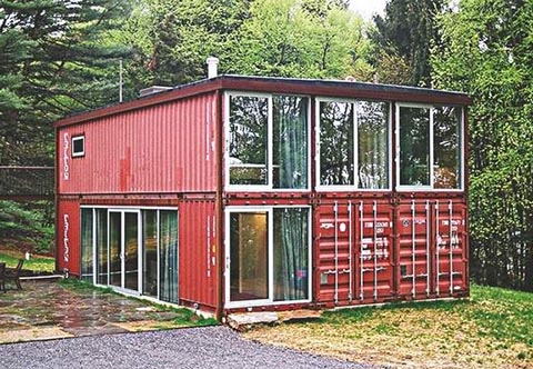 shipping container house